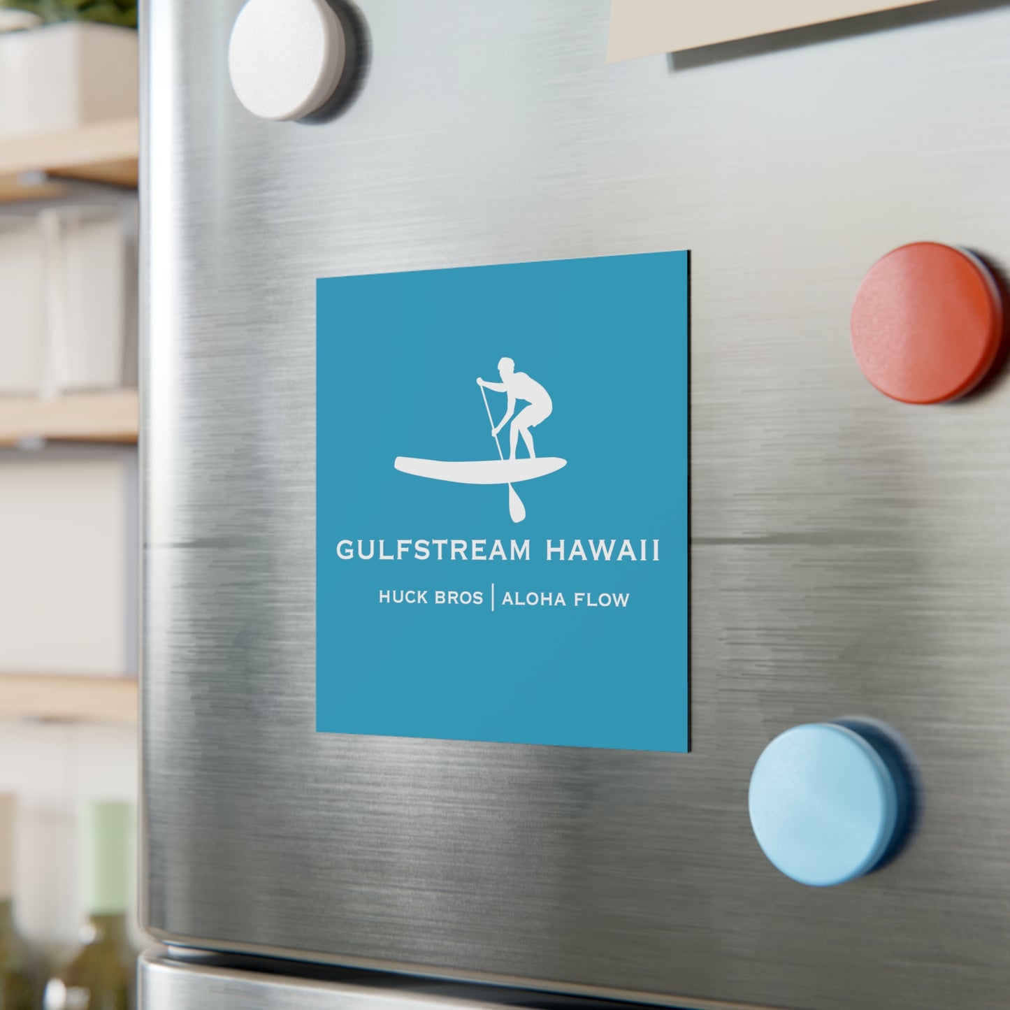 Gulfstream Hawaii Square Magnet