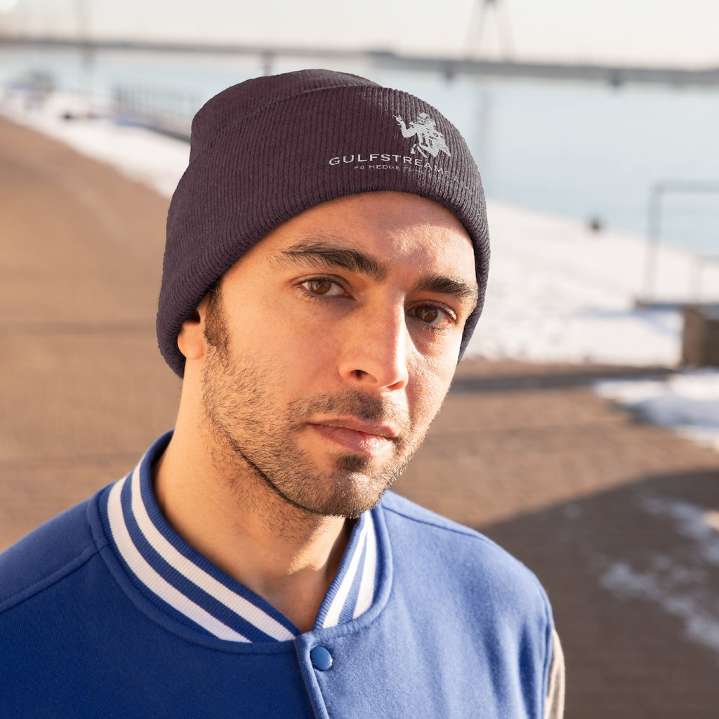 Gulfstream F4 Hedge Fund Speed Matters Knit Beanie