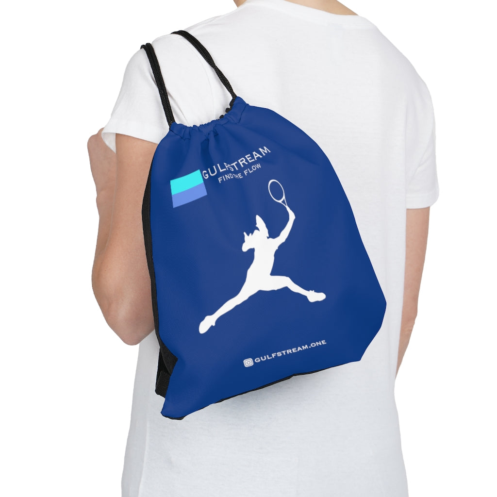 Federer Gulfstream Find the Flow Outdoor Drawstring Bag (Blue)