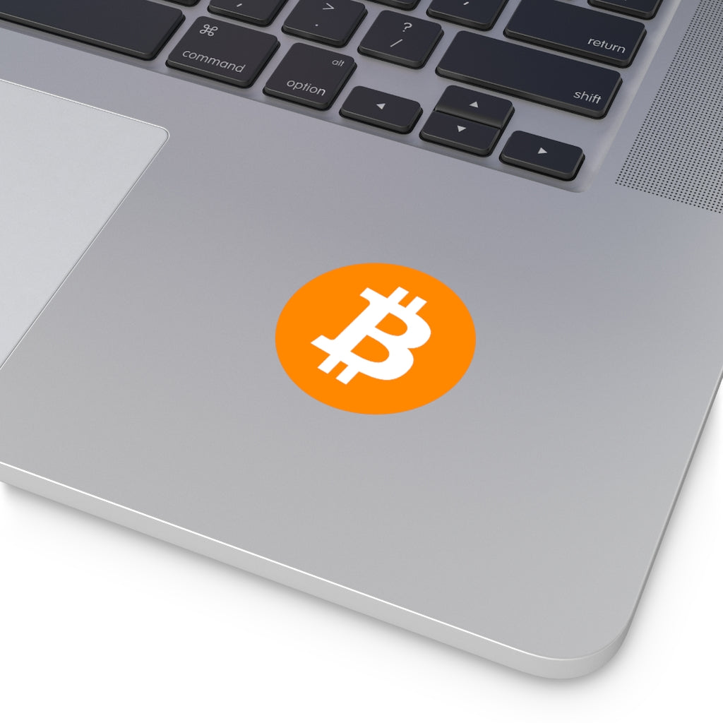 Tennessee Vol Bitcoin Round Vinyl Stickers