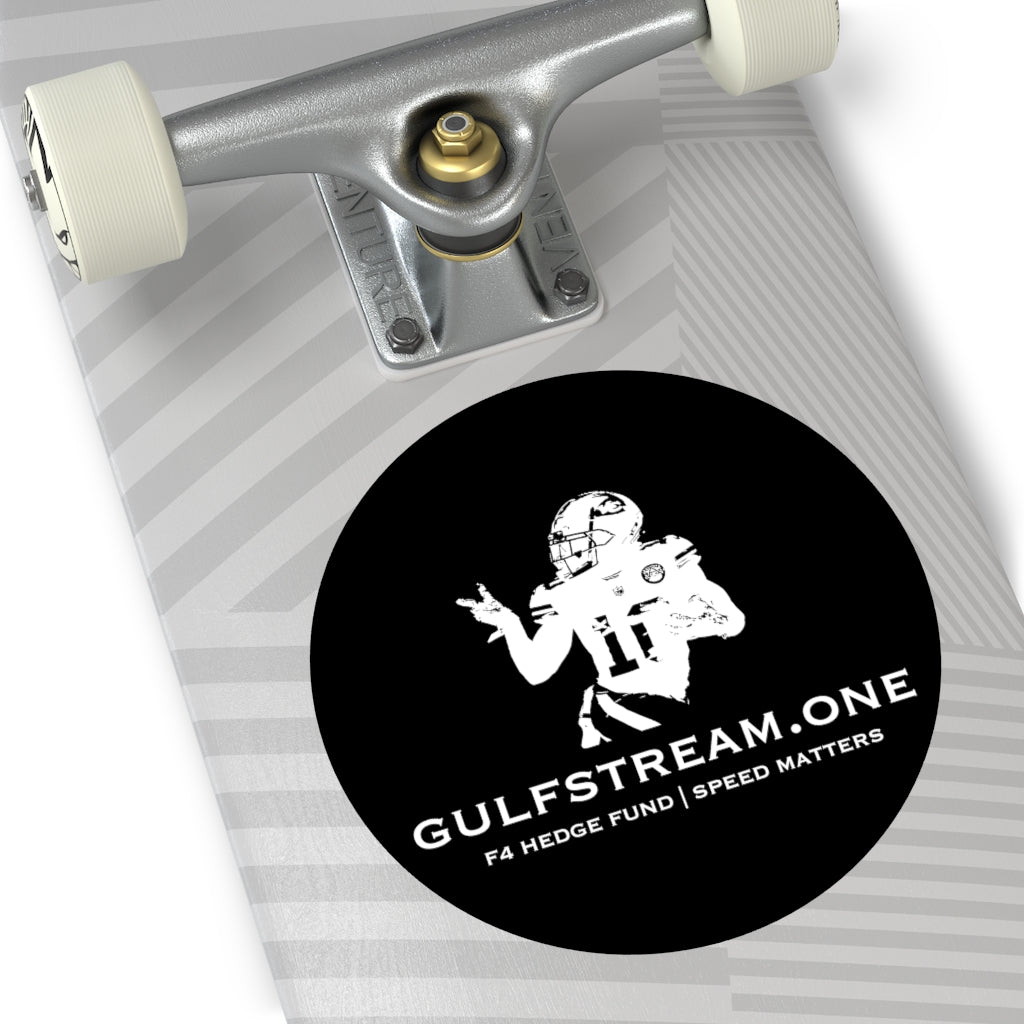 The Gaffney Collection: Gulfstream F4 Hedge Fund Tyreek Round Vinyl Stickers