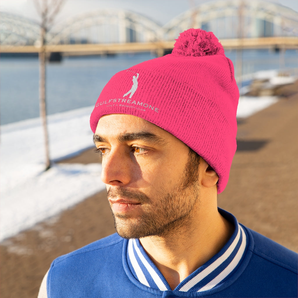 Tiger Woods Gulfstream Pom Pom Beanie