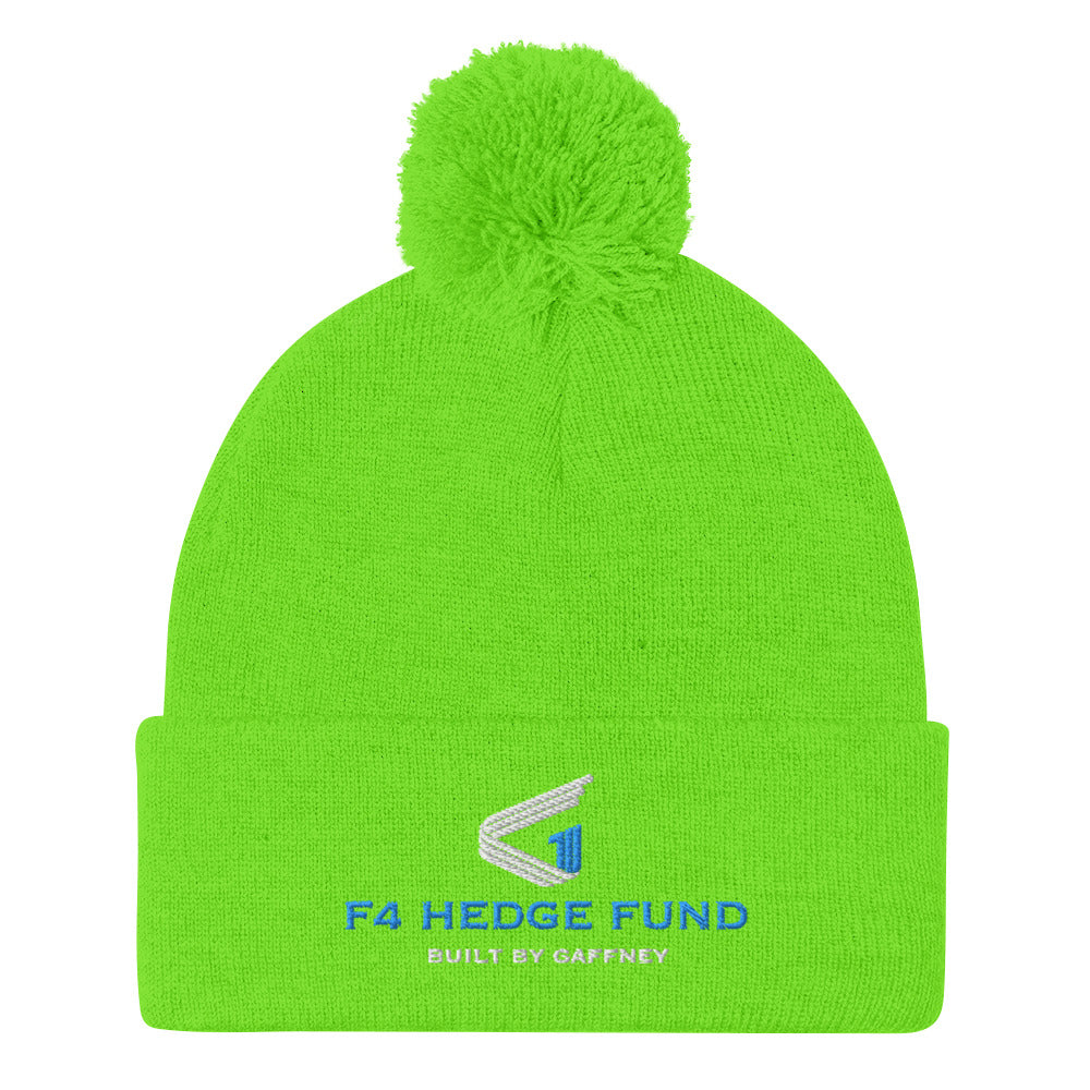 The Gaffney Collection: Gulfstream F4 Hedge Fund Pom-Pom Beanie
