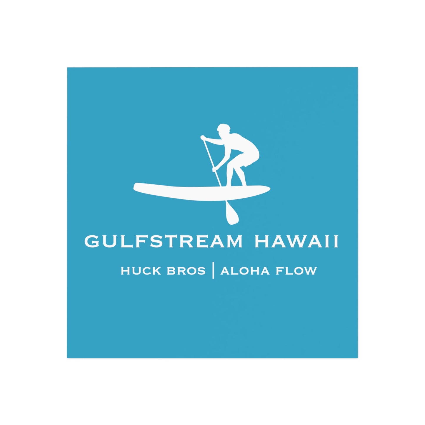 Gulfstream Hawaii Square Magnet