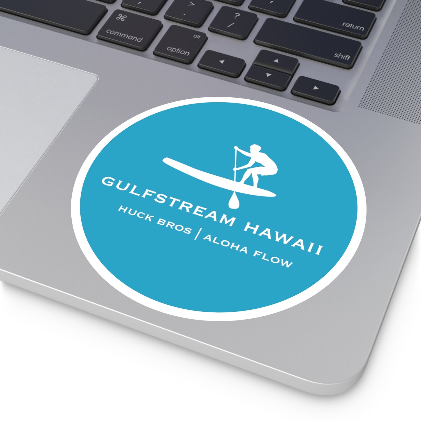 Gulfstream Hawaii Round Stickers, Indoor\Outdoor