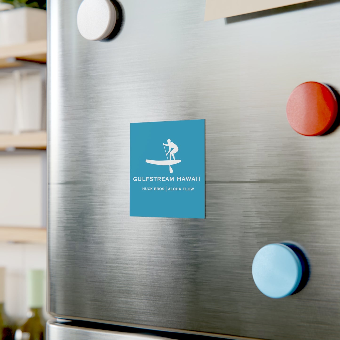 Gulfstream Hawaii Square Magnet