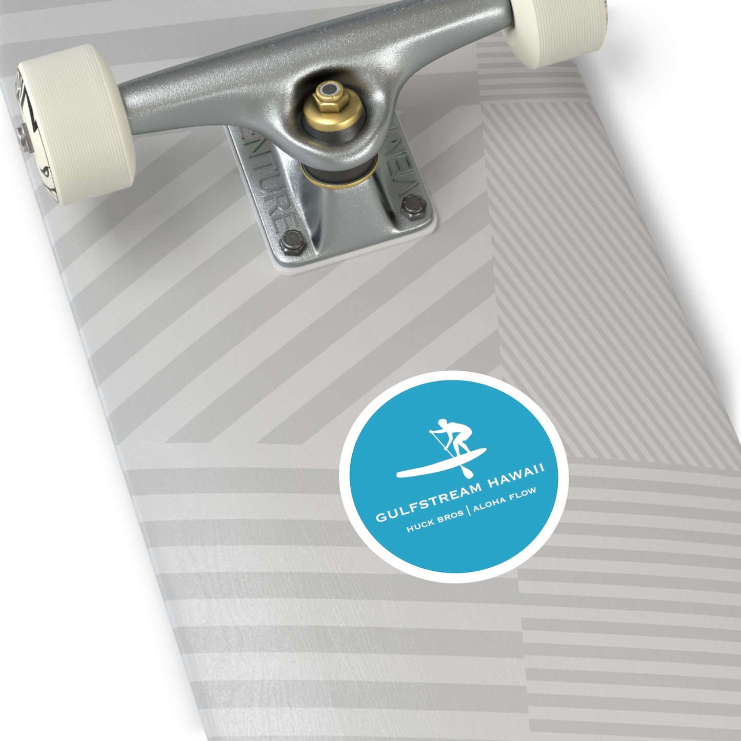 Gulfstream Hawaii Round Stickers, Indoor\Outdoor
