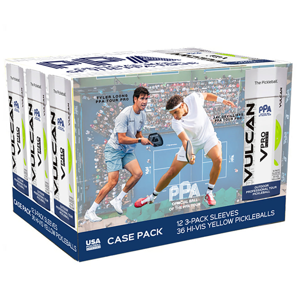 Vulcan VPRO Flight Outdoor Pickleballs (Gen 2) - Official Ball of the PPA Tour