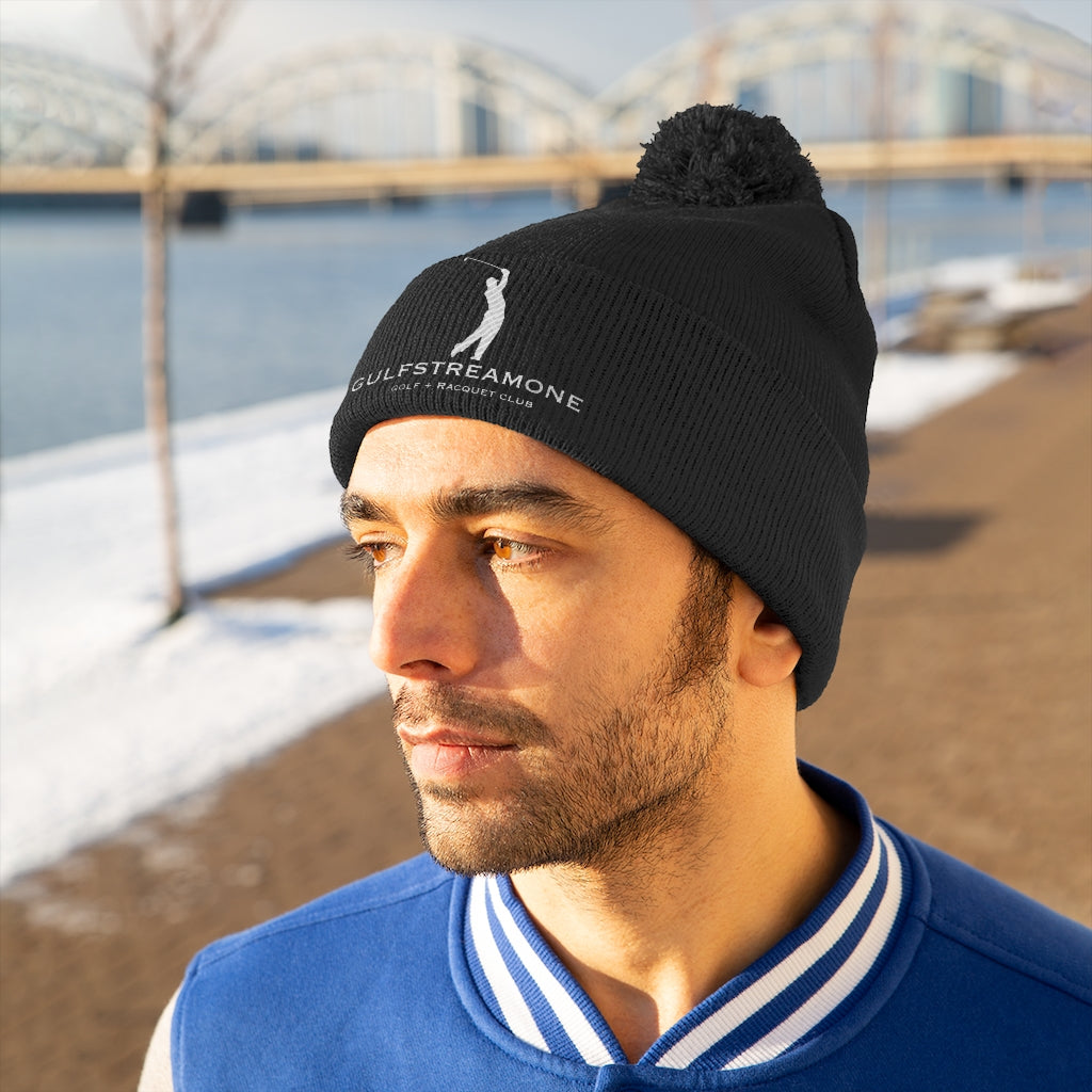Tiger Woods Gulfstream Pom Pom Beanie
