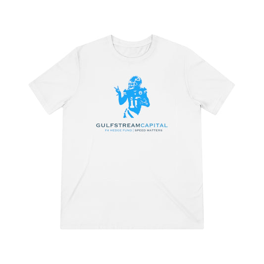 Gulfstream F4 Hedge Fund Speed Matters Unisex Triblend Tee