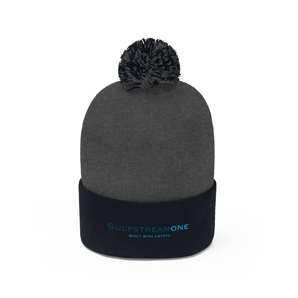 Gulfstream Crypto Pom Pom Beanie