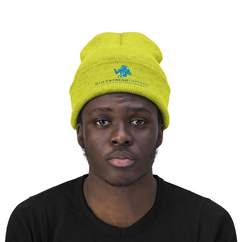 Gulfstream F4 Hedge Fund Speed Matters Knit Beanie