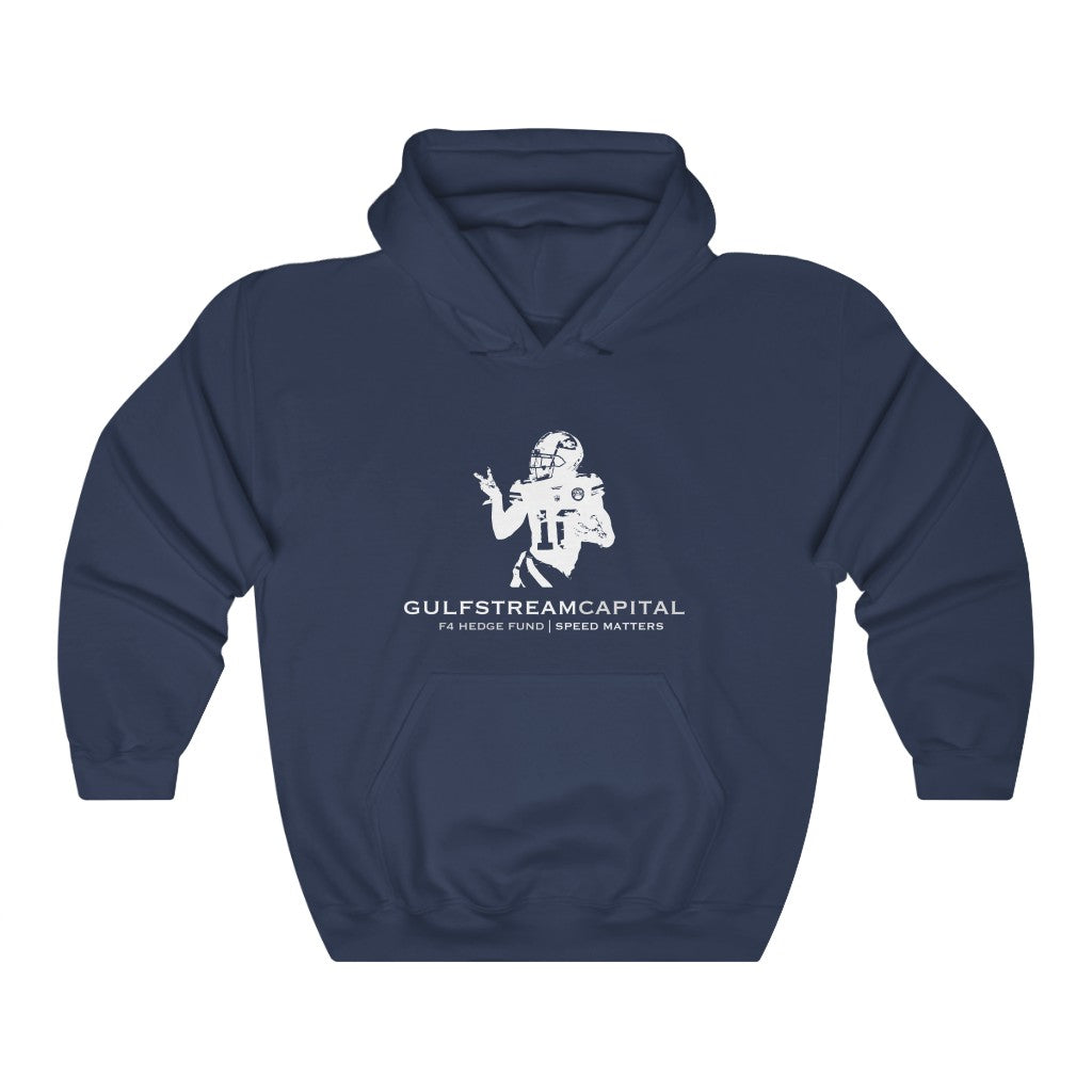 Gulfstream F4 Hedge Fund Speed Matters Unisex Heavy Blend™ Hooded Sweatshirt