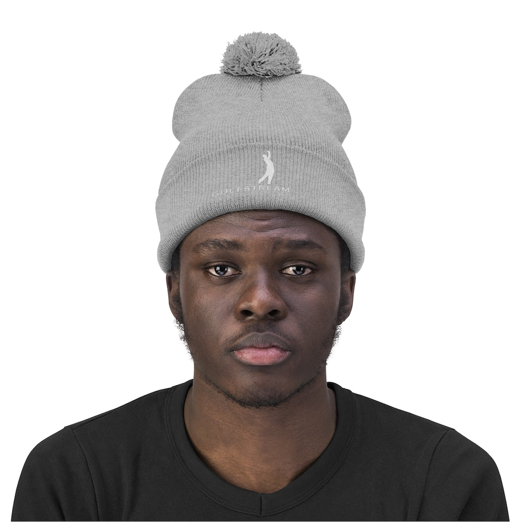 Tiger Woods Gulfstream Pom Pom Beanie
