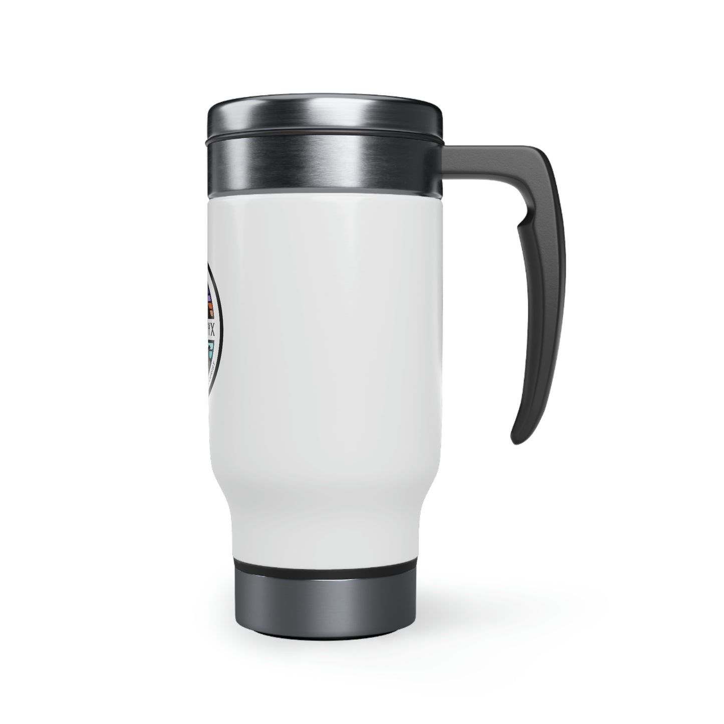 UTC BYX Stainless Steel Travel Mug with Handle, 14oz