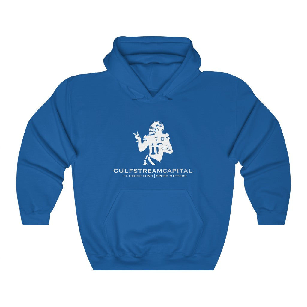 Gulfstream F4 Hedge Fund Speed Matters Unisex Heavy Blend™ Hooded Sweatshirt