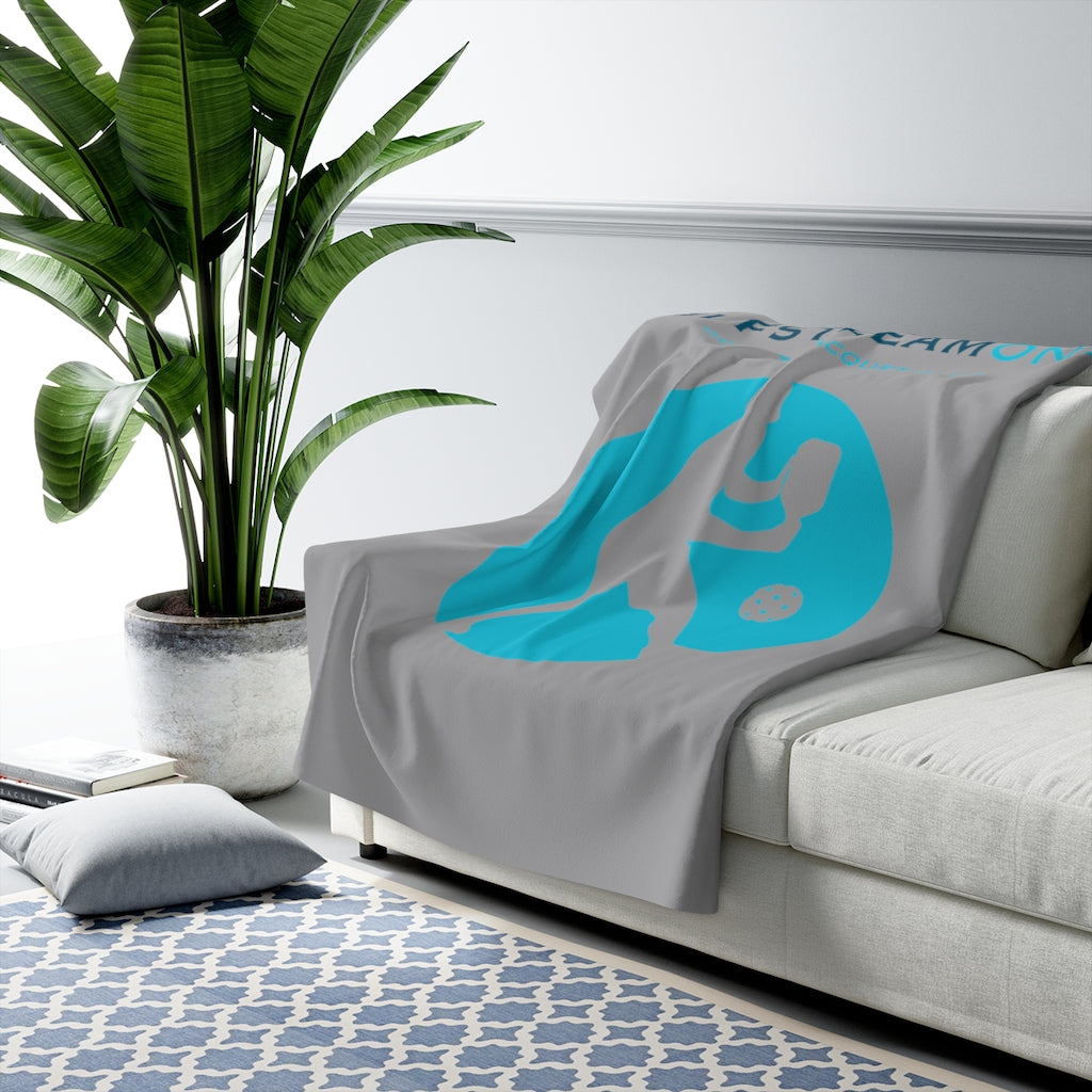 Gulfstream Pickleball Sherpa Fleece Blanket