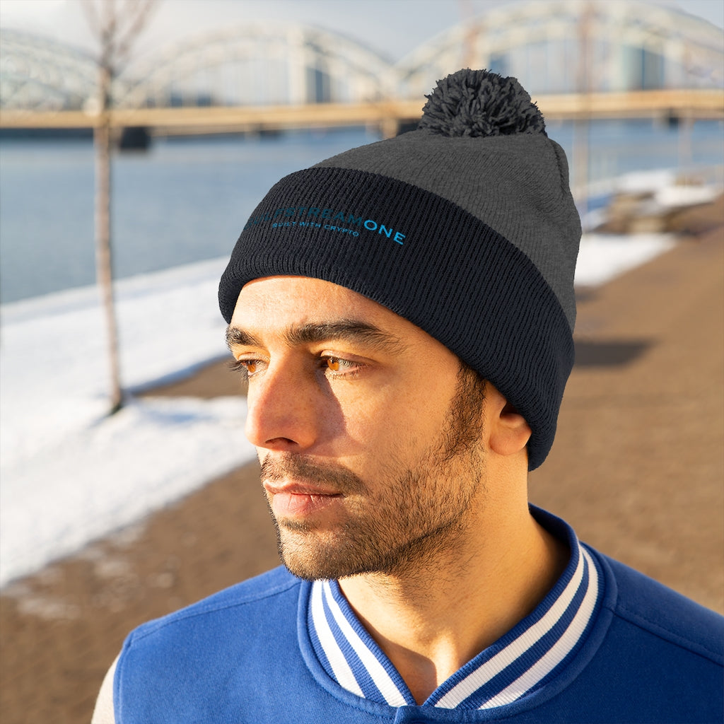 Gulfstream Crypto Pom Pom Beanie