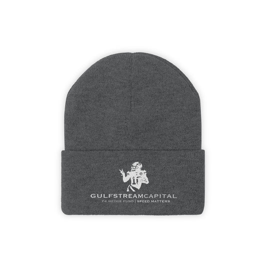 Gulfstream F4 Hedge Fund Speed Matters Knit Beanie