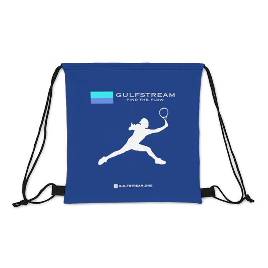 Federer Gulfstream Find the Flow Outdoor Drawstring Bag (Blue)