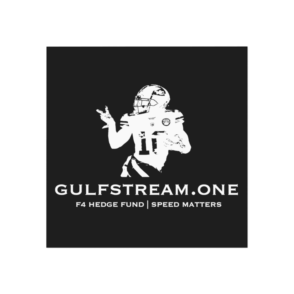 The Gaffney Collection: Gulfstream F4 Hedge Fund Square Magnet