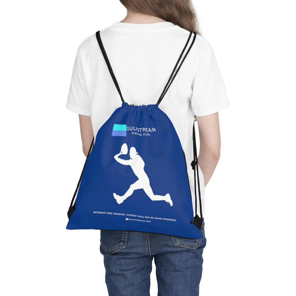 Rafa Gulfstream Find the Flow Outdoor Drawstring Bag (Blue)