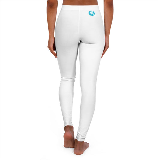 Women's Spandex Leggings with Gulfstream Pickleball Logo