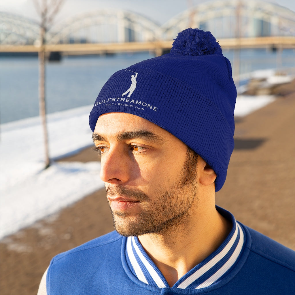 Tiger Woods Gulfstream Pom Pom Beanie