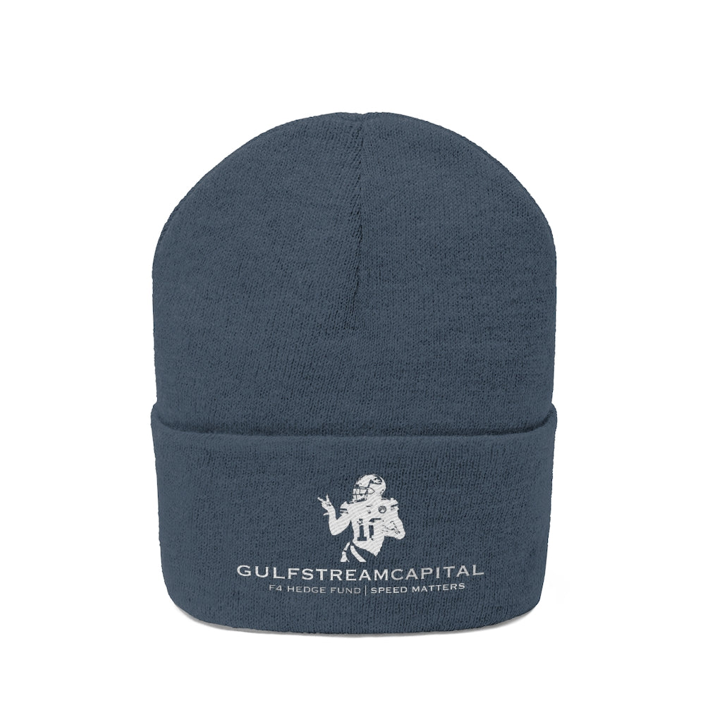 Gulfstream F4 Hedge Fund Speed Matters Knit Beanie