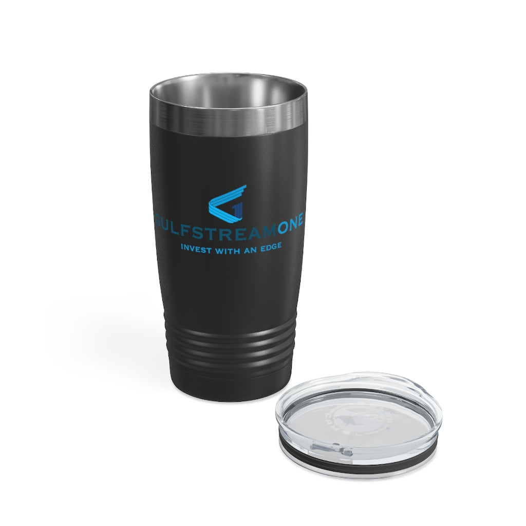 The Hadley Collection: Gulfstream Ringneck Tumbler, 20oz (Invest with an Edge)