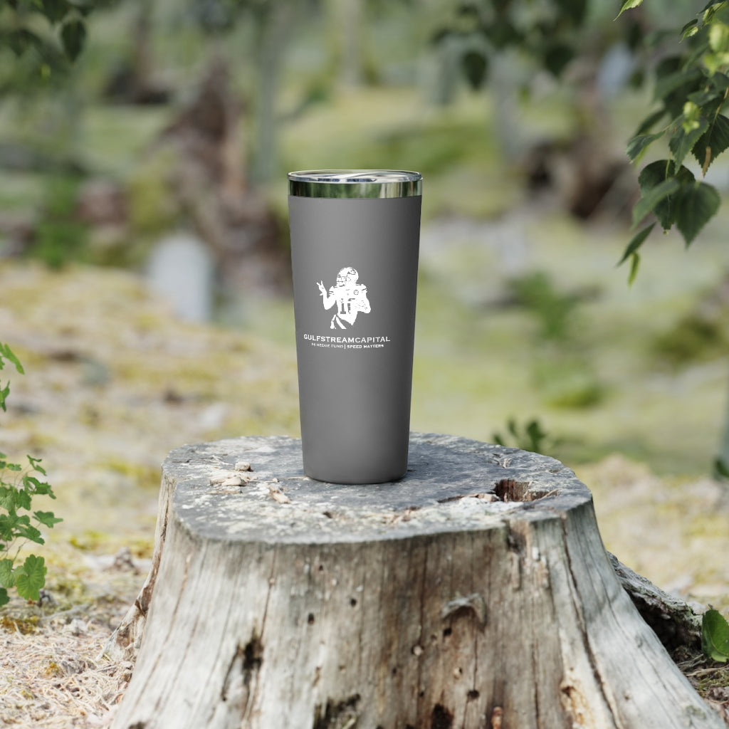 Gulfstream F4 Speed Matters Copper Vacuum Insulated Tumbler, 22oz