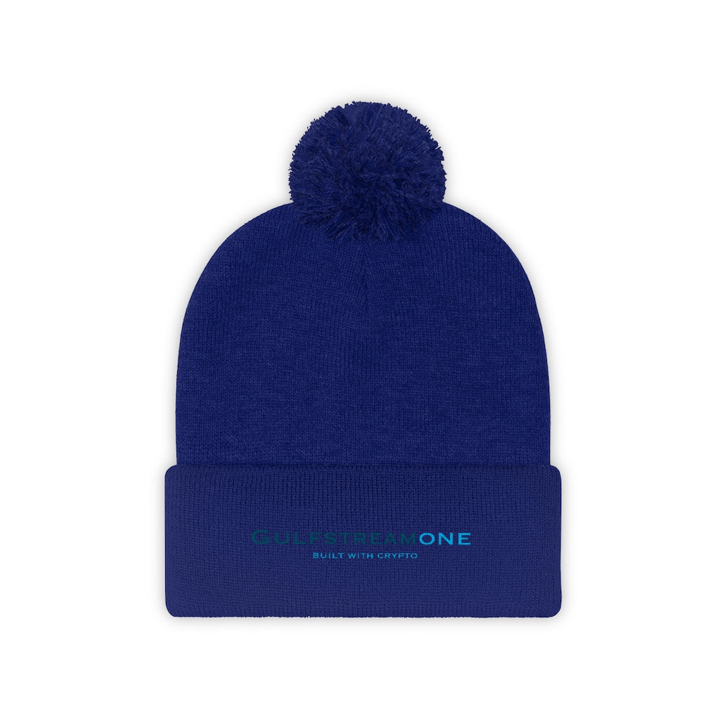Gulfstream Crypto Pom Pom Beanie