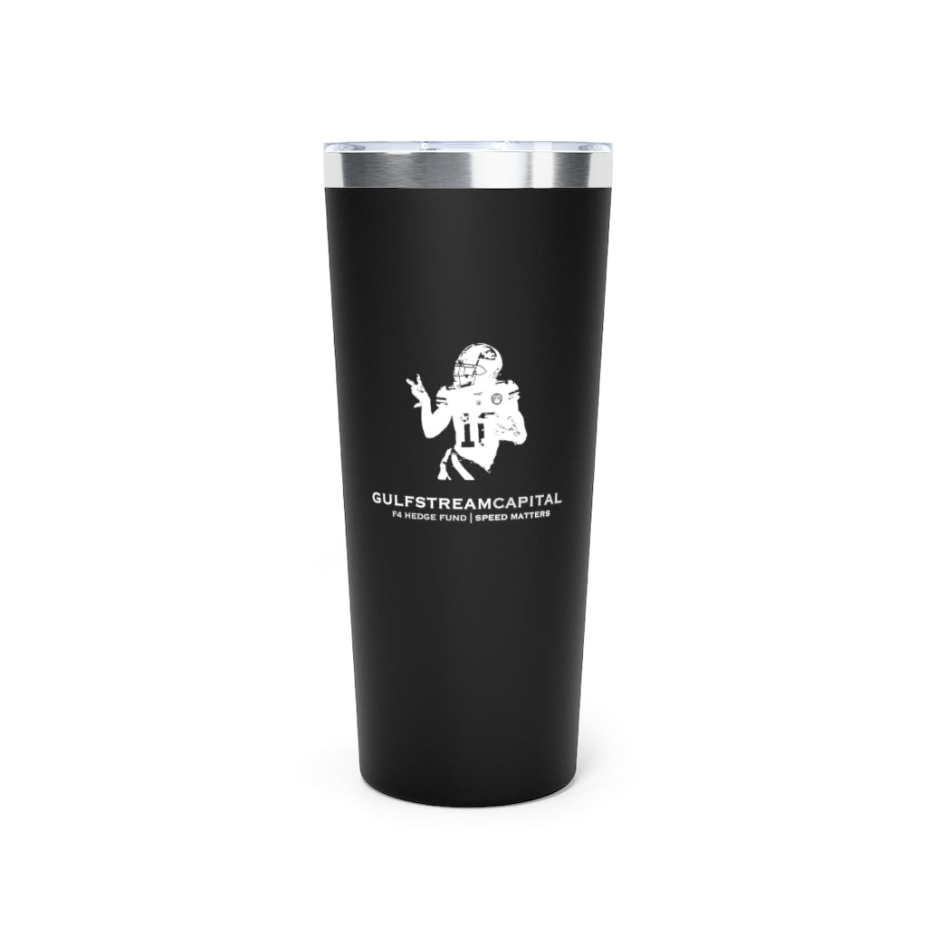 Gulfstream F4 Speed Matters Copper Vacuum Insulated Tumbler, 22oz