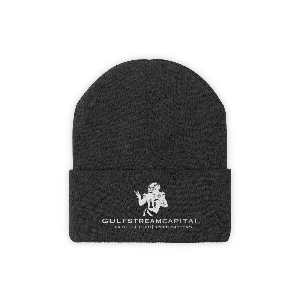 Gulfstream F4 Hedge Fund Speed Matters Knit Beanie