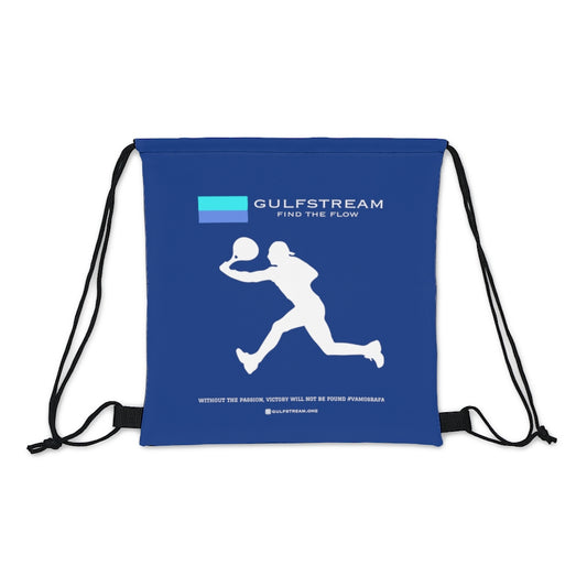 Rafa Gulfstream Find the Flow Outdoor Drawstring Bag (Blue)