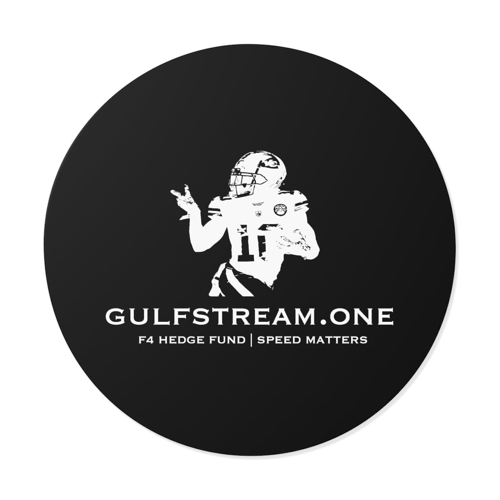 The Gaffney Collection: Gulfstream F4 Hedge Fund Tyreek Round Vinyl Stickers