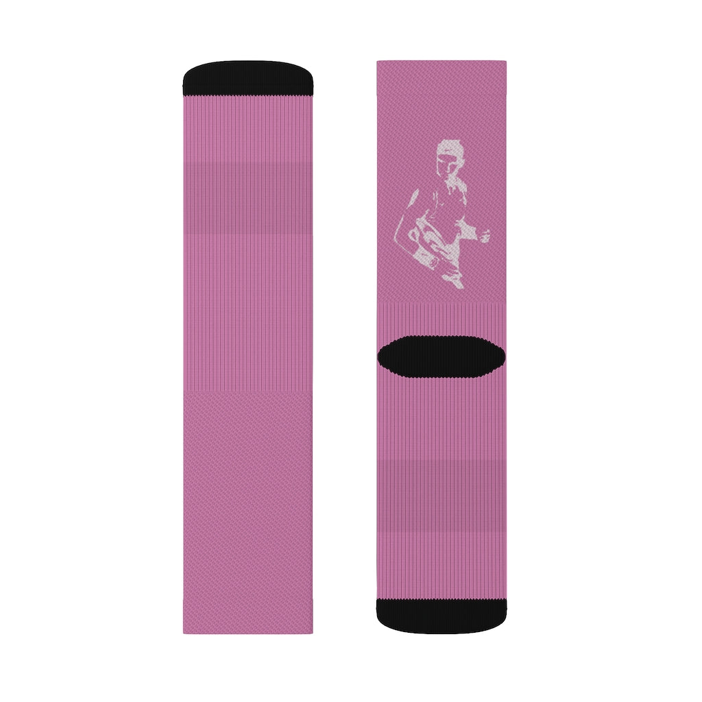 Rafa Pink Sublimation Socks