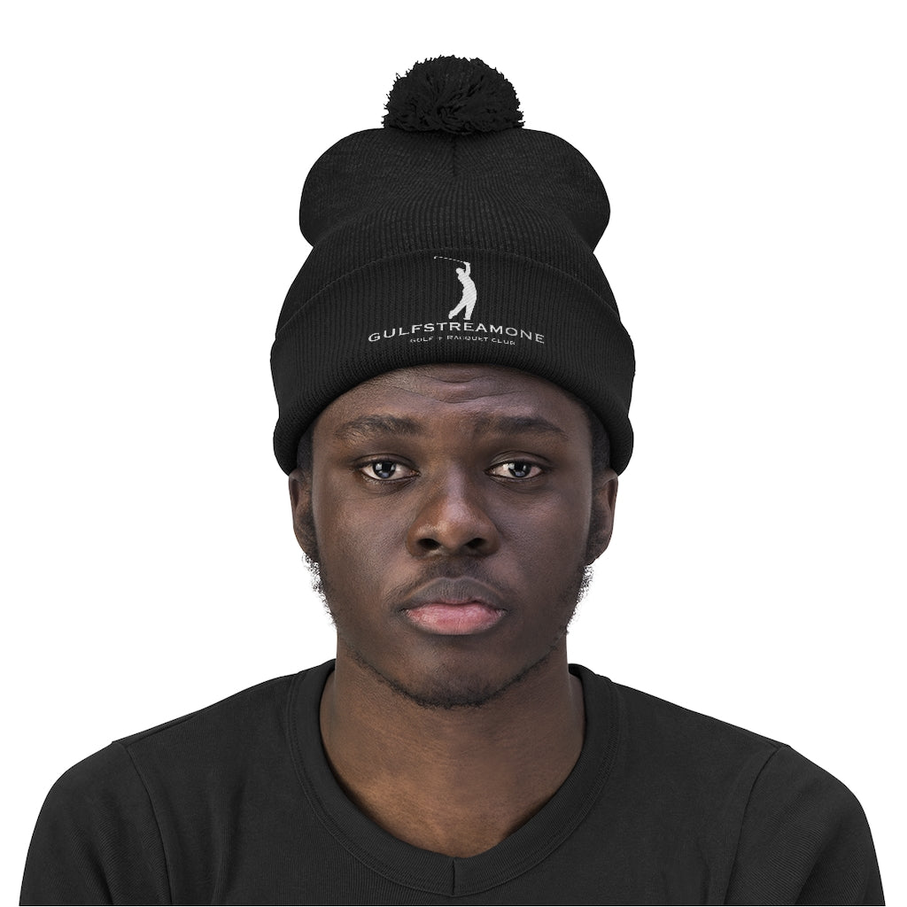 Tiger Woods Gulfstream Pom Pom Beanie