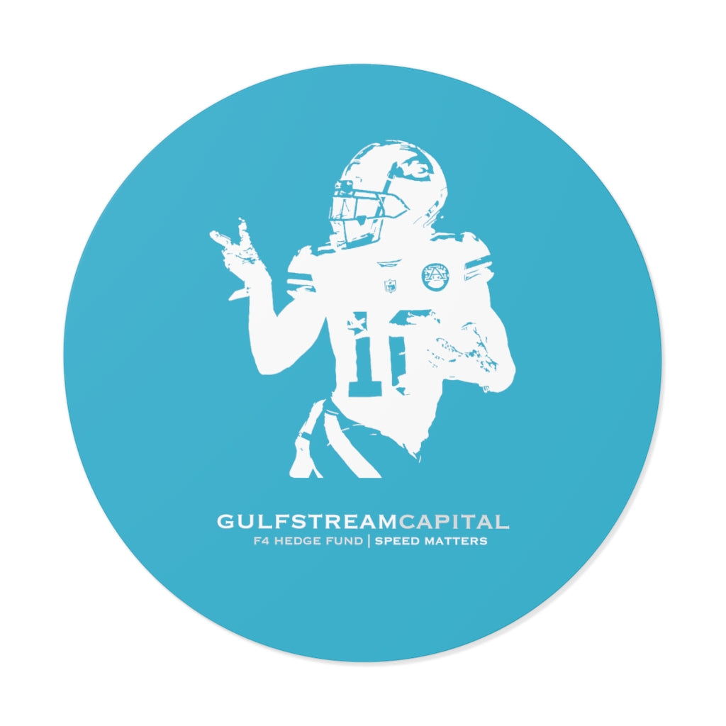 The Gaffney Collection: Gulfstream F4 Hedge Fund Tyreek Round Vinyl Stickers