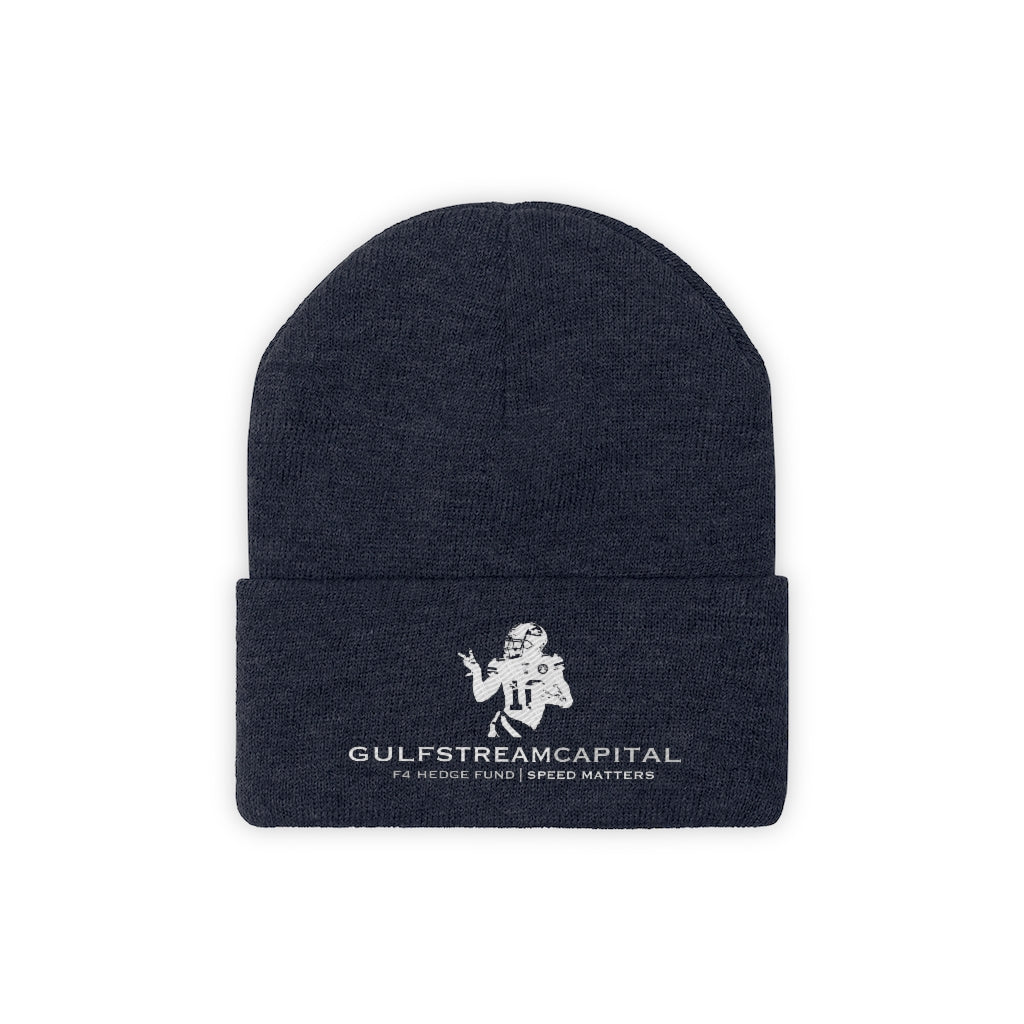 Gulfstream F4 Hedge Fund Speed Matters Knit Beanie