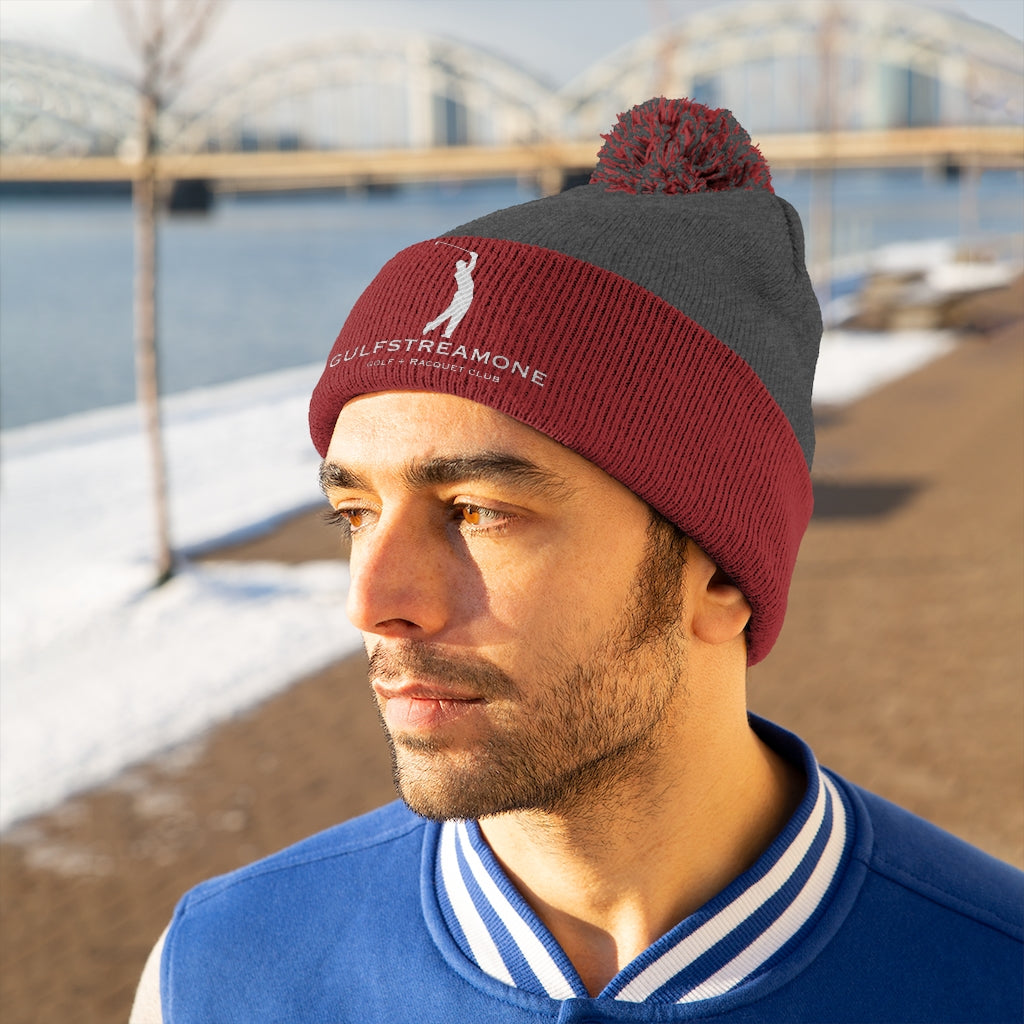 Tiger Woods Gulfstream Pom Pom Beanie