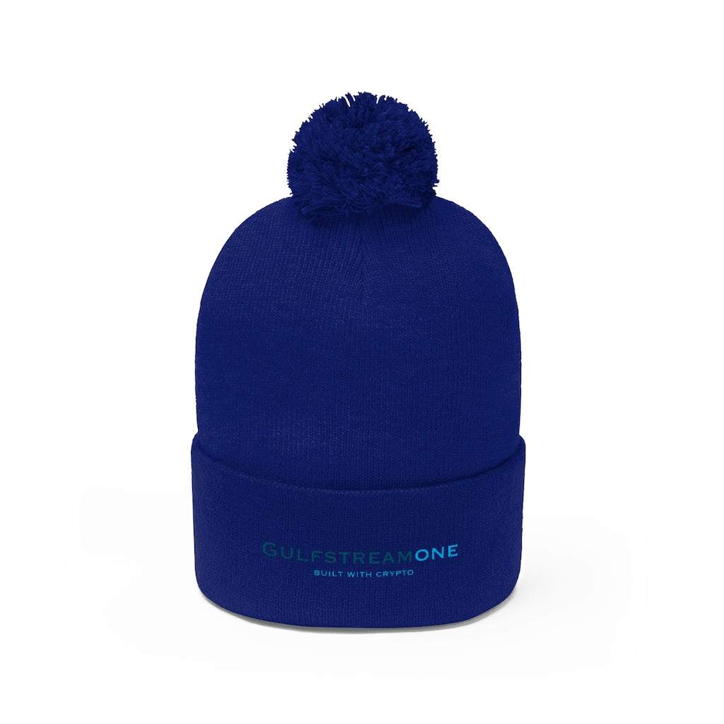 Gulfstream Crypto Pom Pom Beanie