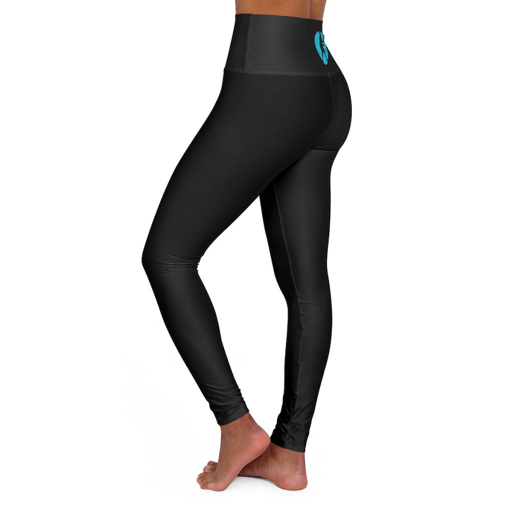 Pickleball High Waisted Gulfstream Yoga Leggings