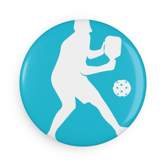 Gulfstream Pickleball Magnet, Round (1 & 10 pcs)