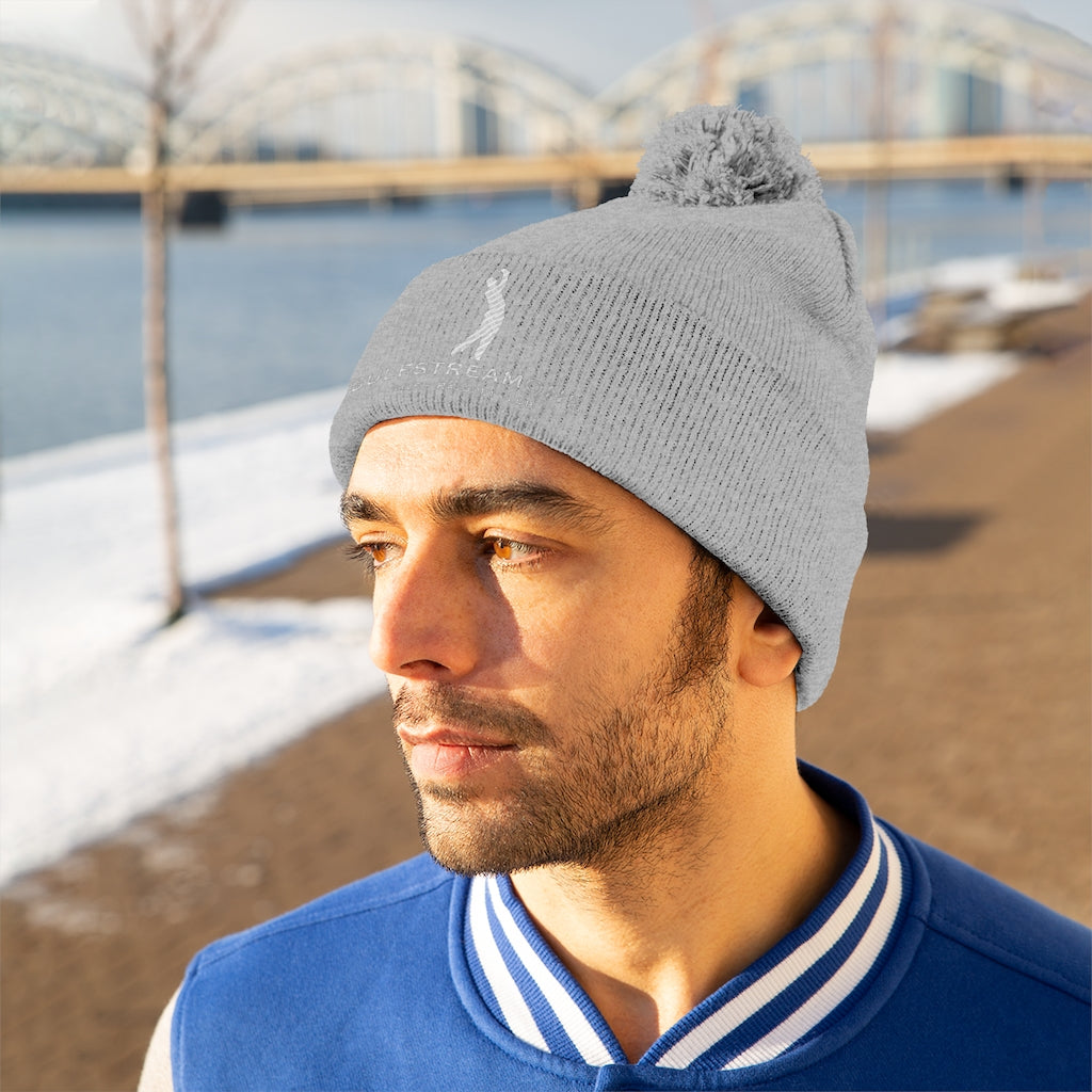 Tiger Woods Gulfstream Pom Pom Beanie