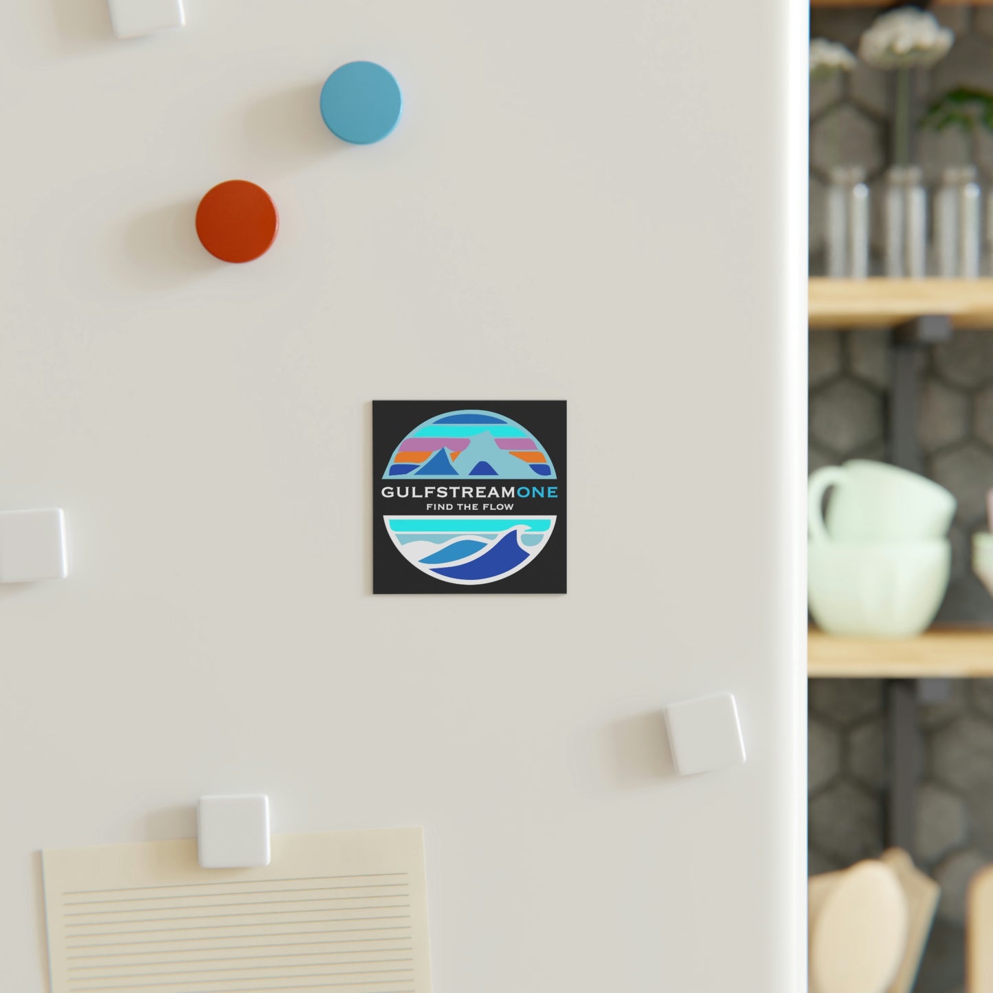 Patagonia Gulfstream One Flow Square Magnet