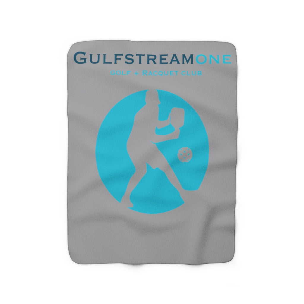 Gulfstream Pickleball Sherpa Fleece Blanket