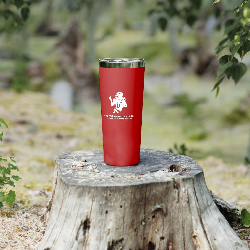 Gulfstream F4 Speed Matters Copper Vacuum Insulated Tumbler, 22oz
