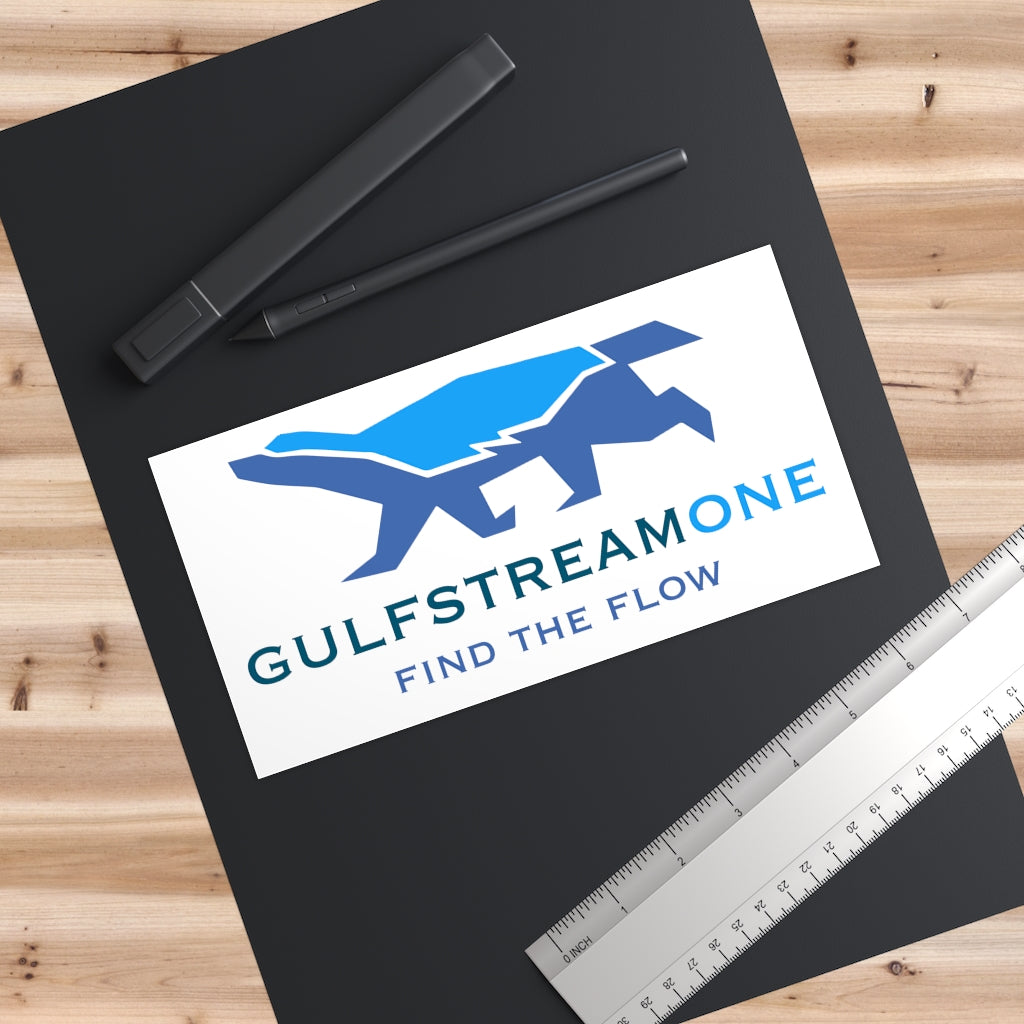 The Wells Collection: Gulfstream Honeybadger Bumper Stickers