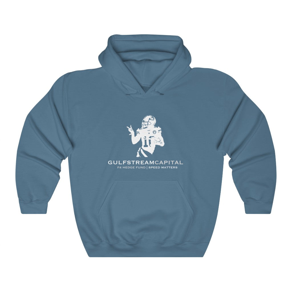 Gulfstream F4 Hedge Fund Speed Matters Unisex Heavy Blend™ Hooded Sweatshirt